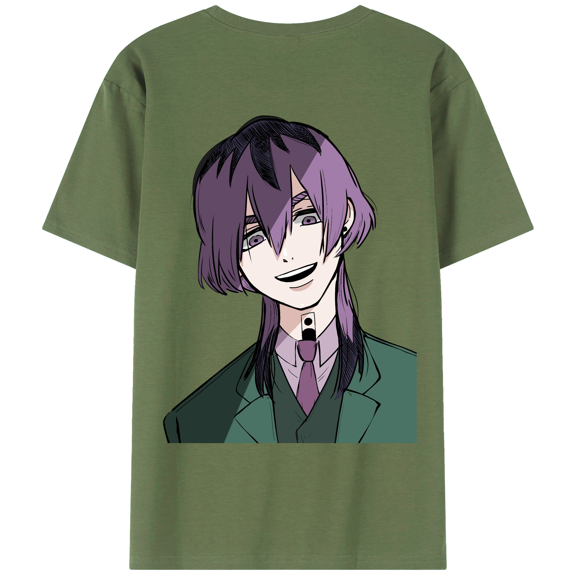 （画像用） 東京リベンジャーズ Tokyo Revengers 綿100％ メンズ半袖Tシャツ（バックプリント） 通気性